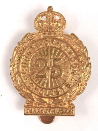 British 25th County of London (Cyclist) Battalion badge 44mm