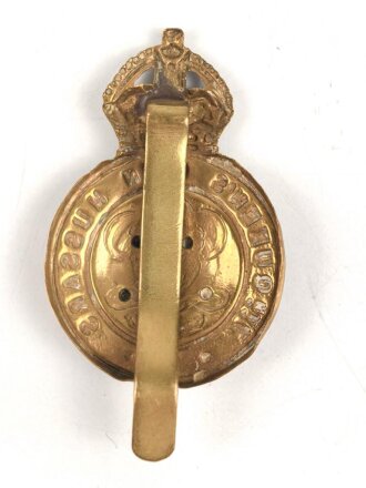 British 7th Queens own Hussars badge 44mm