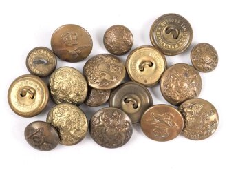 British most likely WWII button lot
