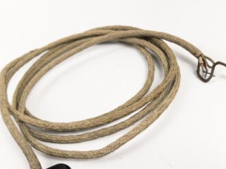 Dreipoliger Stecker Wehrmacht mit langem Kabel, für zum Beispiel Handmikrofon