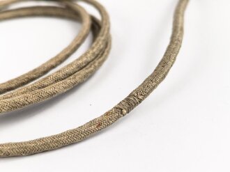 Dreipoliger Stecker Wehrmacht mit langem Kabel, für zum Beispiel Handmikrofon