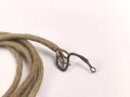 Dreipoliger Stecker Wehrmacht mit langem Kabel, für zum Beispiel Handmikrofon