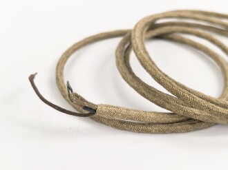 Dreipoliger Stecker Wehrmacht mit langem Kabel, für zum Beispiel Handmikrofon