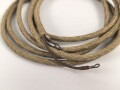 Dreipoliger Stecker Wehrmacht mit langem Kabel, für zum Beispiel Handmikrofon