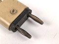 Zweipoliger Stecker Wehrmacht, sandfarbener Originallack
