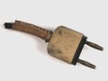 Zweipoliger Stecker Wehrmacht, sandfarbener Originallack