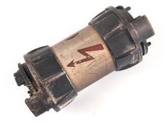 Spulenmuffe (Pupinspule) für Feldfernkabel datiert 1940