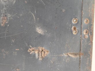 Gehäuse zum Tornister Empfänger Berta ( Torn. E.b ) der Wehrmacht. Ungereinigt, Originallack