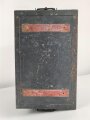 Gehäuse zum Tornister Empfänger Berta ( Torn. E.b ) der Wehrmacht. Ungereinigt, Originallack