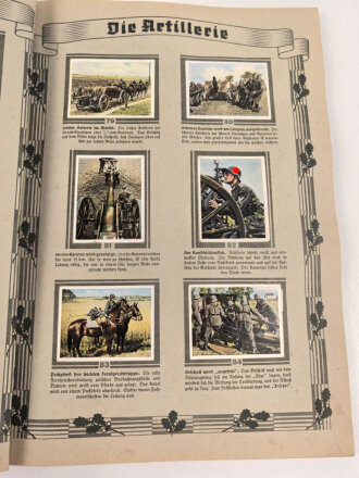 Sammelbilderalbum "Die Deutsche Wehrmacht", komplett