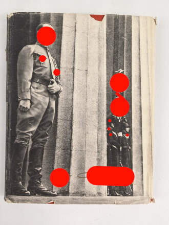 Sammelbilderalbum "Adolf Hitler" komplett, in defektem Schutzumschlag