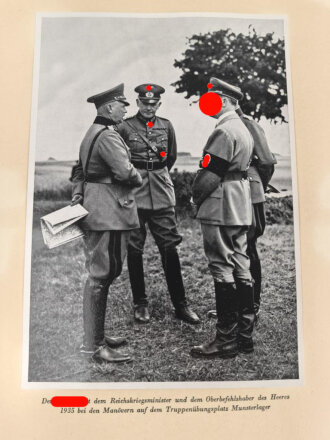 Sammelbilderalbum "Adolf Hitler" komplett, in defektem Schutzumschlag