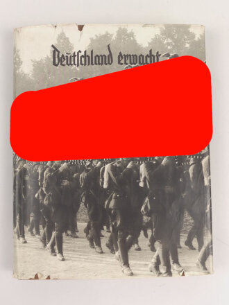 Sammelbilderalbum "Deutschland erwacht", komplett mit Schutzumschlag