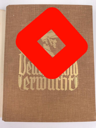 Sammelbilderalbum "Deutschland erwacht", komplett mit Schutzumschlag