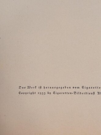 Sammelbilderalbum "Deutschland erwacht", komplett mit Schutzumschlag