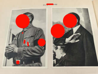 Sammelbilderalbum "Deutschland erwacht", komplett mit Schutzumschlag