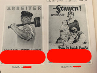 Sammelbilderalbum "Deutschland erwacht", komplett mit Schutzumschlag