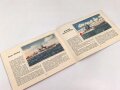 Sammelbilderalbum "Unsere Kriegsflotte" - eine lehrreiche Bilderfolge für Jung und Alt, 20 Seiten, Vollständig