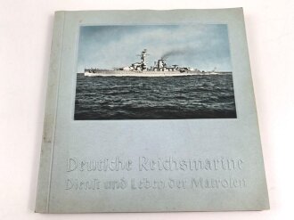 Sammelbilderalbum "Deutsche Reichsmarine" - Dienst und Leben der Matrosen, komplett