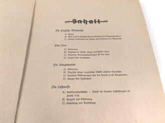 Sammelbilderalbum "Die Deutsche Wehrmacht", komplett, Seiten stellenweise leicht eingerissen