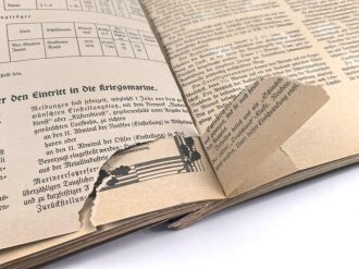 Sammelbilderalbum "Die Deutsche Wehrmacht", komplett, Seiten stellenweise leicht eingerissen