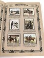 Sammelbilderalbum "Die Deutsche Wehrmacht", komplett, Seiten stellenweise leicht eingerissen