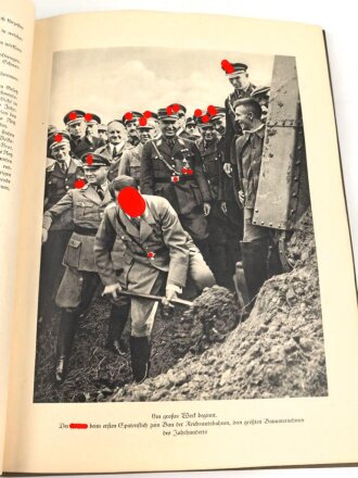 Sammelbilderalbum "Der Staat der Arbeit und des Friedens - Ein Jahr Regierung Adolf Hitler", komplett