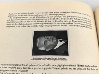 Sammelbilderalbum "Der Staat der Arbeit und des Friedens - Ein Jahr Regierung Adolf Hitler", komplett