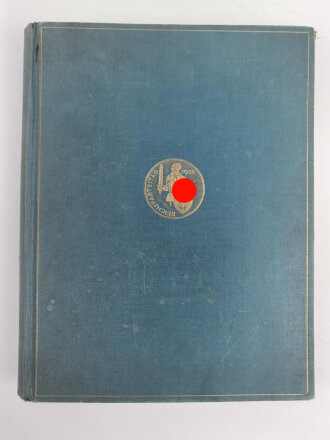 Reichstagung in Nürnberg 1934, 409 Seiten, erste Seite gerissen