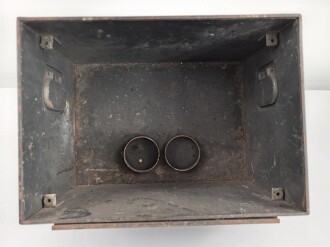 Gehäuse  für Kasernen Funk Übungsgerät 42 , Empfänger. Originallack