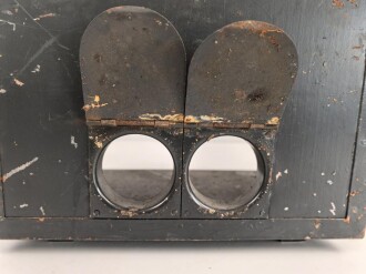 Gehäuse  für Kasernen Funk Übungsgerät 42 , Empfänger. Originallack