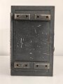 Gehäuse  für Kasernen Funk Übungsgerät 42 , Empfänger. Originallack