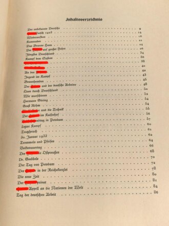 Sammelbilderalbum "Kampf ums Dritte Reich", komplett