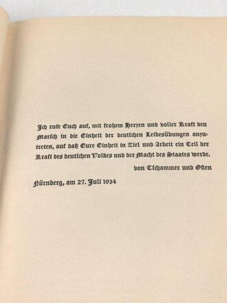 Sammelbilderalbum "Deutscher Sport - Vorschau auf 1936", komplett