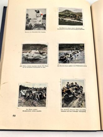 Sammelbilderalbum "Deutscher Sport - Vorschau auf 1936", komplett