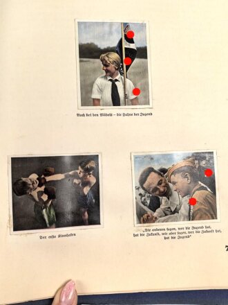 Sammelbilderalbum "Deutscher Sport - Vorschau auf 1936", komplett