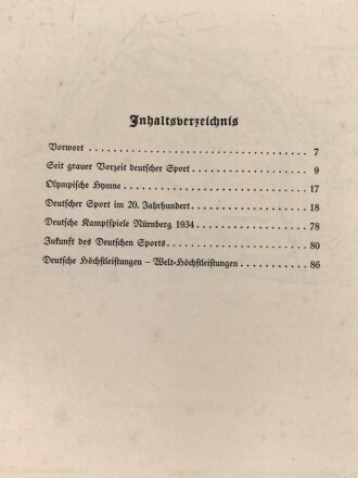 Sammelbilderalbum "Deutscher Sport - Vorschau auf 1936", komplett