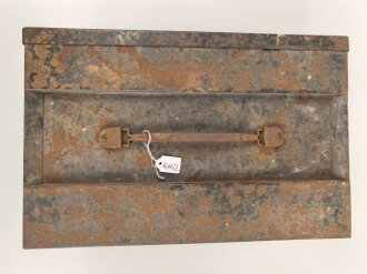 Luftwaffe, Funkübungs Empfänger FüE, Ln 126064. Originallack, Funktion nicht geprüf, mit Gehäusedeckel