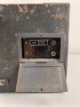 Luftwaffe, Funkübungs Empfänger FüE, Ln 126064. Originallack, Funktion nicht geprüf, mit Gehäusedeckel