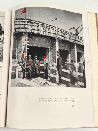 Fritz Todt -  Der Mensch, der Ingenieur, Der Nationalsozialist, 118 Seiten, datiert 1943