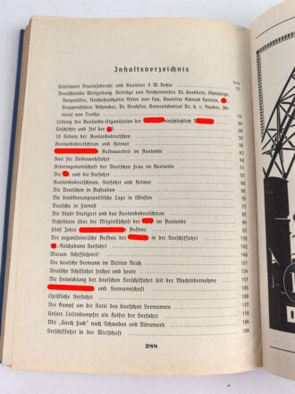 Jahrbuch der Auslands-Organisation der NSDAP 1939 "AO" , A5, 319 Seiten