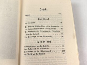 Hermann Göring - Werk und Mensch, datiert 1940, 348 Seiten