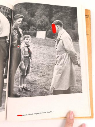 "Hitler wie Ihn keiner kennt" von Heinrich Hoffmann, Umschlag eingerissen