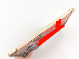 "Jugend um Hitler" von Heinrich Hoffmann, Umschlag eingerissen