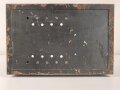 Gehäuse in der Größe eines Tornister Empfänger Berta ( Torn. E.b ) der Wehrmacht. Ungereinigt, Originallack