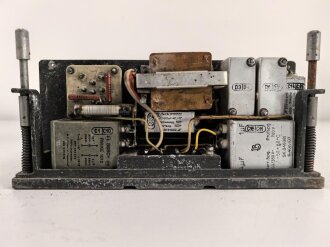 Luftwaffe, Umformer U.10/E, Ln 27377 für Fu.G 10. Originallack, Unvollständig, Funktion nicht geprüft