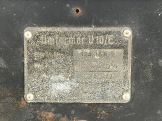 Luftwaffe, Umformer U.10/E, Ln 27377 für Fu.G 10....