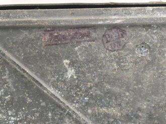 Luftwaffe, Umformer U.10/E, Ln 27377 für Fu.G 10. Originallack, die Gehäuseschrauben fehlen, Funktion nicht geprüft