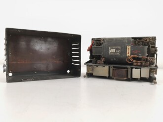 Luftwaffe, Umformer U.10/E, Ln 27377 für Fu.G 10. Originallack, die Gehäuseschrauben fehlen, Funktion nicht geprüft