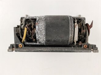 Luftwaffe, Umformer U.10/E, Ln 27377 für Fu.G 10. Originallack, Ungereinigt, Funktion nicht geprüft